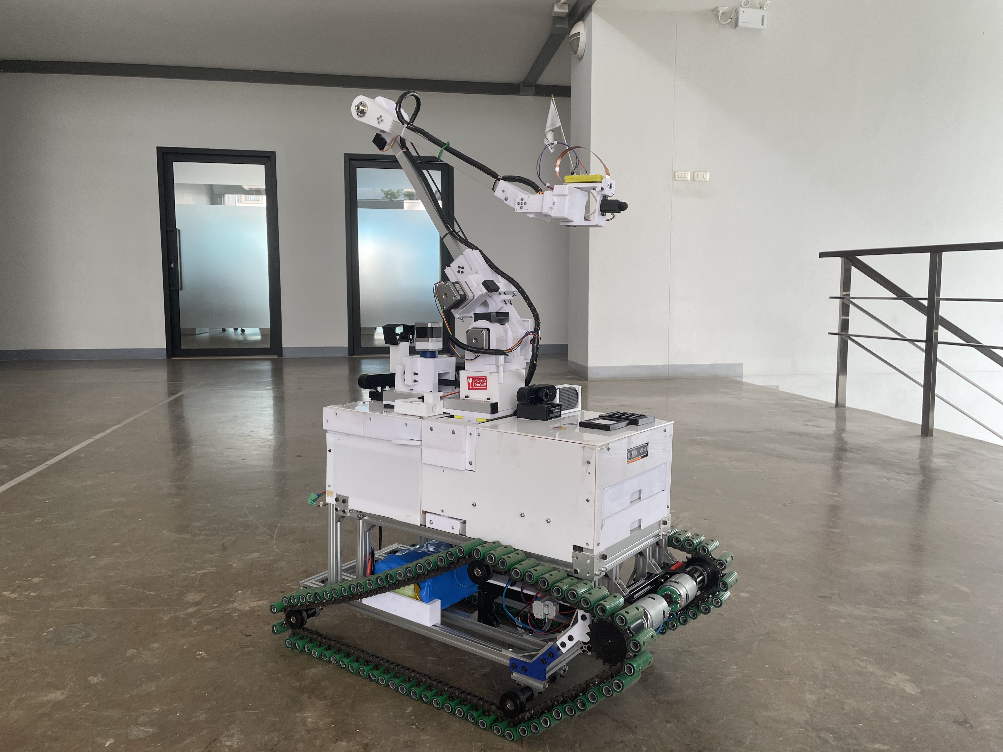 White Post: Document Delivery Robot